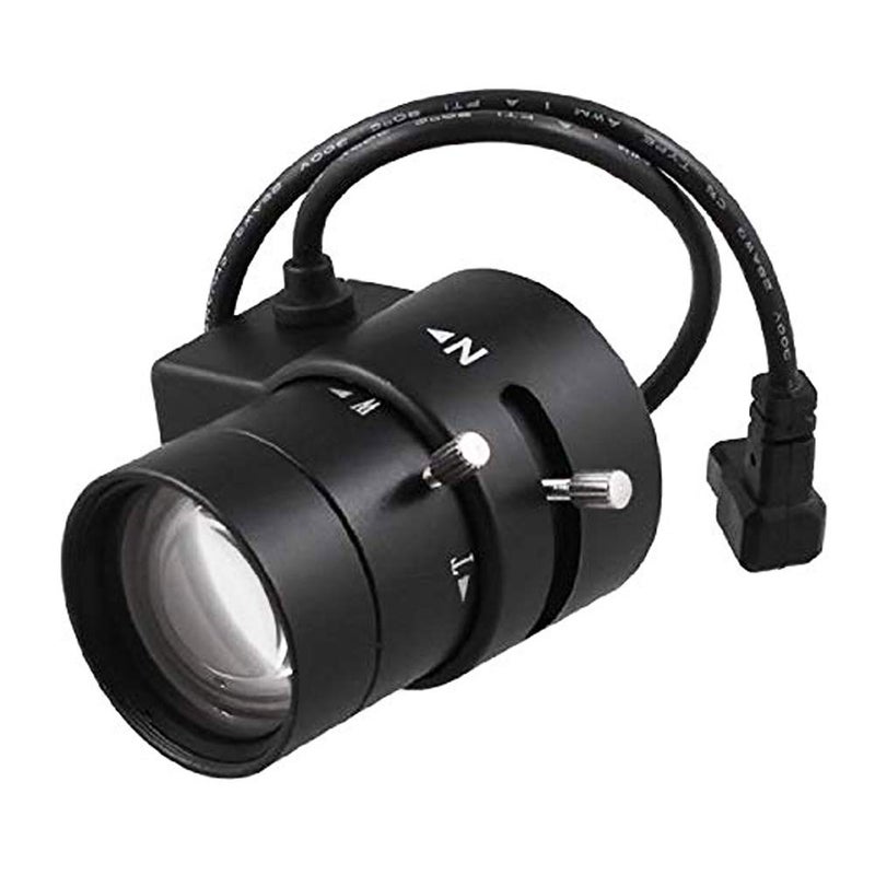 Yohii 5-50mm 1/3" Format F1.6 Aperture CS Mount DC Auto Varifocal IR CCTV Lens for Box Body Camera- (G7.23) - Image 2